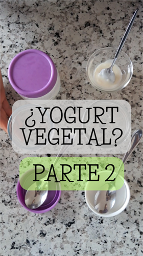 Experimento Yogurt Vegano (Parte II) con Cultivos Gacri Natural